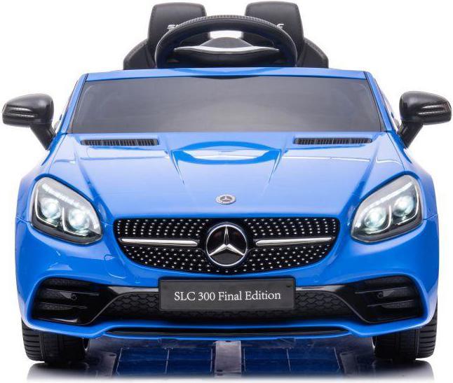 Actual product image Lean Toys Two-seater electric car for children Mercedes SLC 300, blue