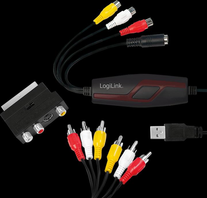Immagine prodotto LogiLink Grabber video/audio (USB 2.0, segnale TV analogico)