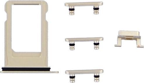 Image du produit OEM iPhone 7 de remplacement dos or, sans logo (iPhone 7)