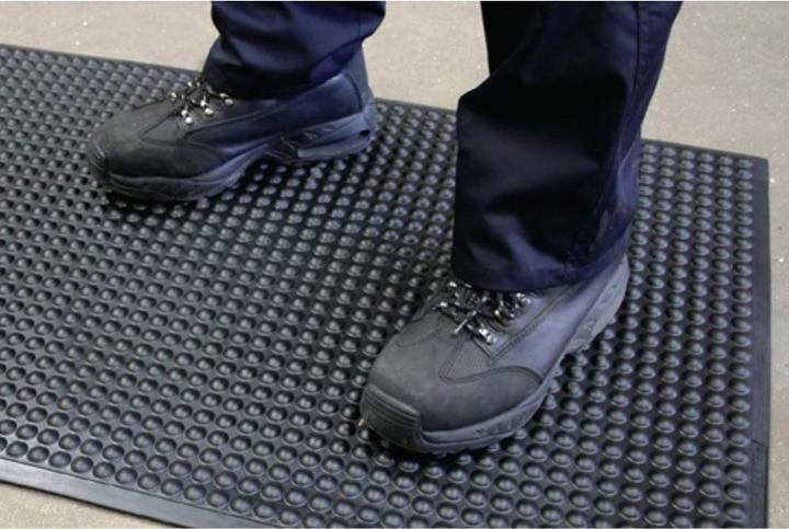 Actual product image kaiserkraft Anti-fatigue mat, flame retardant (900 x 1200 mm)