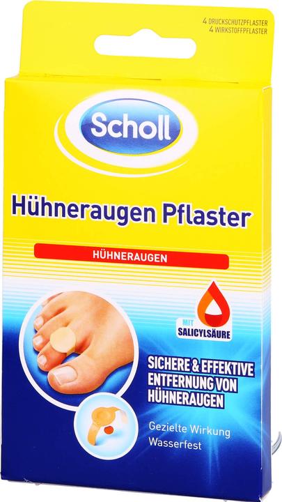 Scholl Huehneraugen Pflast (4 x)