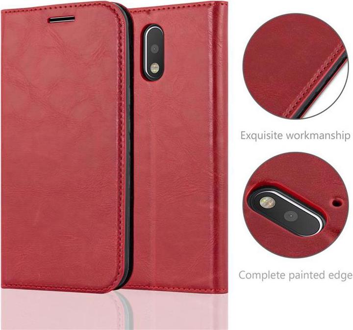 Immagine prodotto Cadorabo Copertina magnetica invisibile del libro (Motorola Moto G4 Plus, Motorola Moto G4)