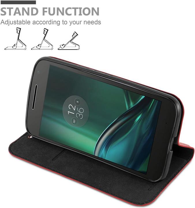 Immagine prodotto Cadorabo Copertina magnetica invisibile del libro (Motorola Moto G4 Plus, Motorola Moto G4)