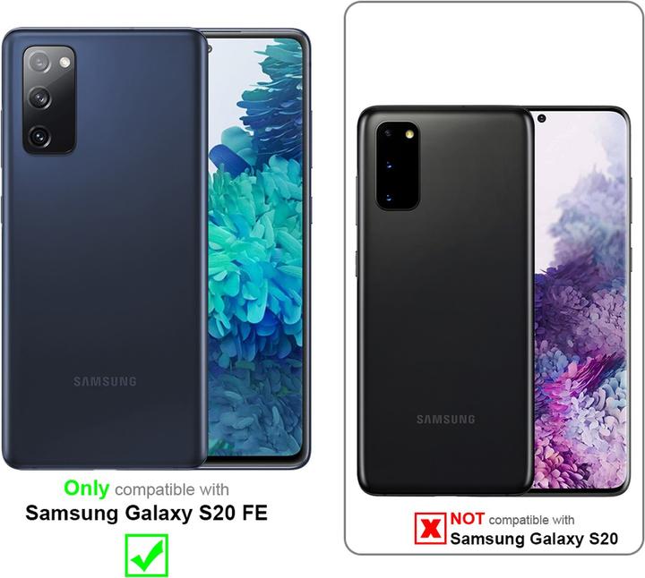 Produktbild Cadorabo Hülle für Samsung Galaxy S20 FE im TPU mit Kameraschutz und Ring LM089 Style (Samsung Galaxy S20 FE)