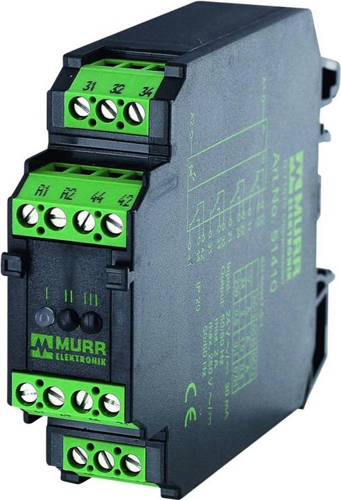 Actual product image Murr Elektronik RM-31/24V DC KL.BZ.N.EN Output relay IN: 24 VDC - OUT: 250 VAC/DC 5 A 3 CO - 22.5 mm