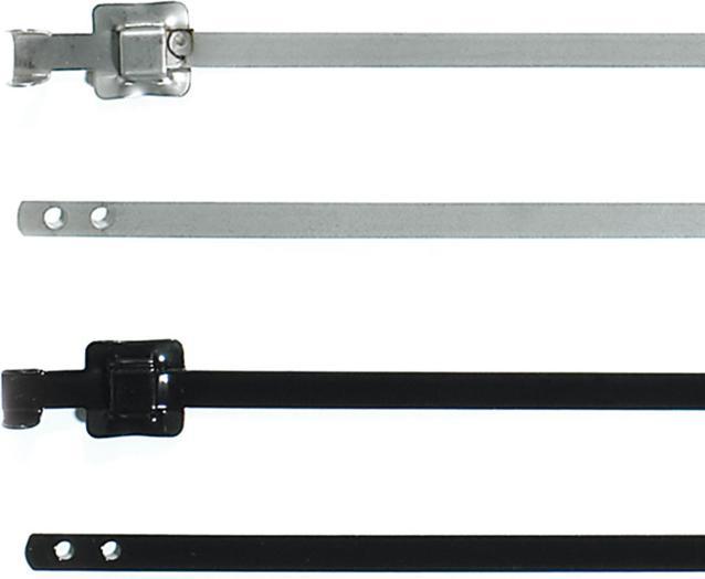 Produktbild HellermannTyton Kabelbinder 316 Edelstahl 630x10mm (Metallkabelbinder, 630 mm, 100 Stk.)