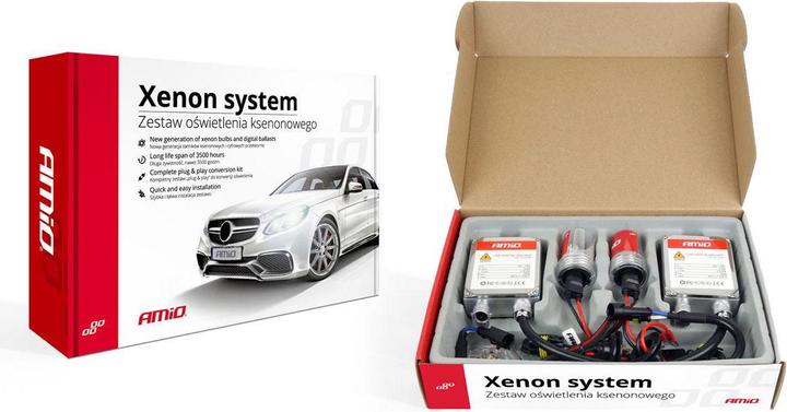 Actual product image Amio Set 1103 h8 h9 h11 4300k (H9, H11, H8)
