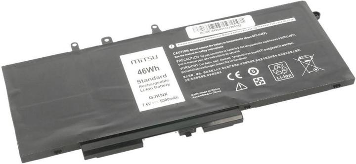 Immagine prodotto Mitsu "Dell Latitude 5490", 5590 Batteria da 6000 mAh (46 Wh) 7,6 V (4 Celle, 6000 mAh)
