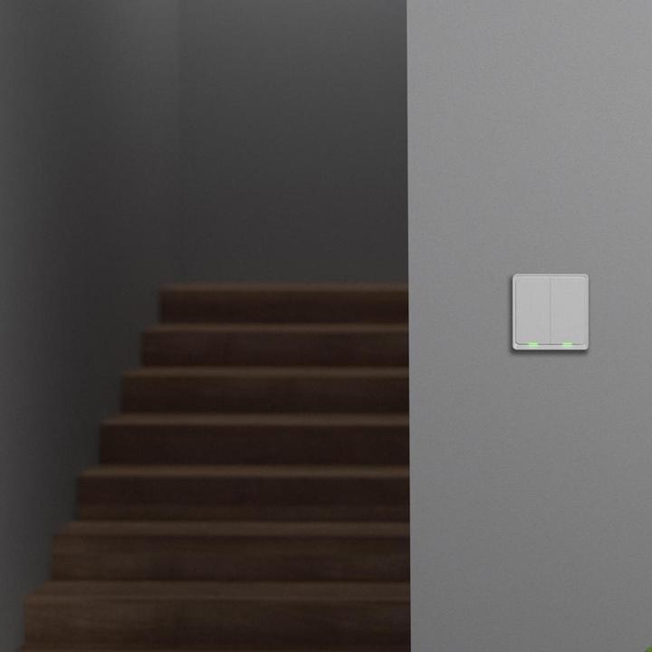 Image du produit Tesla Solar TESLA Smart Home Interrupteur intelligent double Zigbee (Actionneur de commutation)