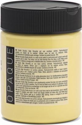 Image du produit Pebeo Acrylique fine Studio Acrylics (Jaune de Naples Imit, 500 ml)