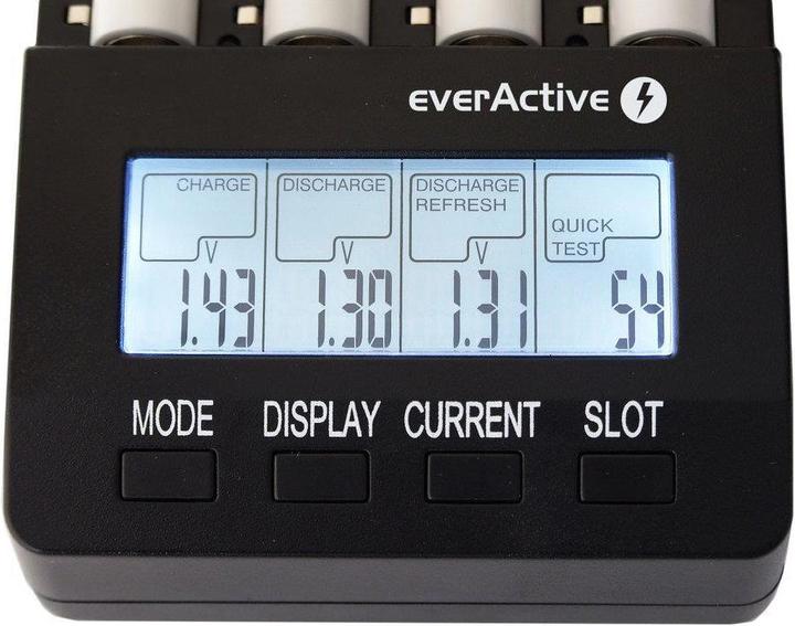 Produktbild Everactive Charger NC-3000 (No data) (1 Stk., C, D, AAA, AA, Ladegerät ohne Akku)