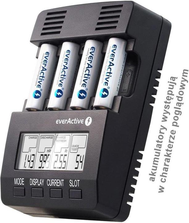 Produktbild Everactive Charger NC-3000 (No data) (1 Stk., C, D, AAA, AA, Ladegerät ohne Akku)