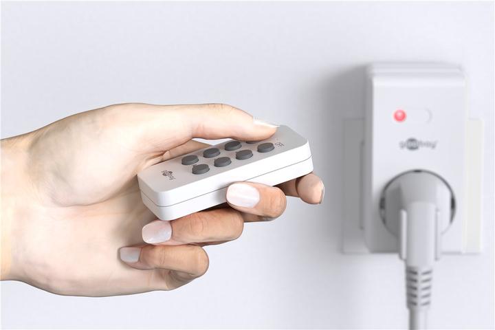 Produktbild Goobay Funksteckdose - Fernbedienung (Universal Fernbedienung, Radio Frequency (RF))