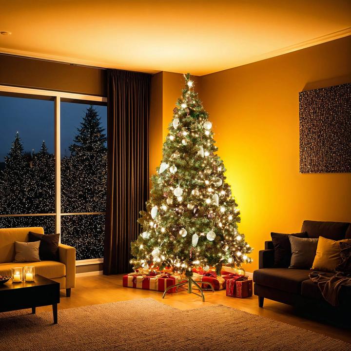 Immagine prodotto tectake Albero di Natale artificiale (180 cm)
