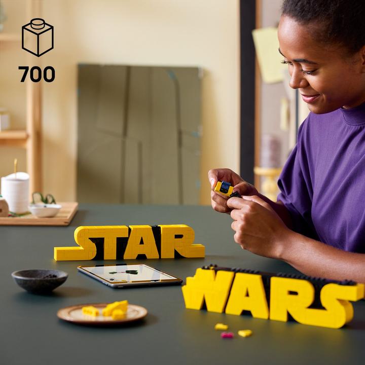 Immagine prodotto LEGO Il logo di Star Wars™ realizzato con i mattoncini (75407, LEGO Star Wars)