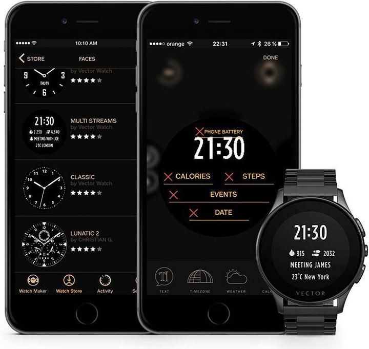 Actual product image Vector Luna Smart Watch (46 mm)