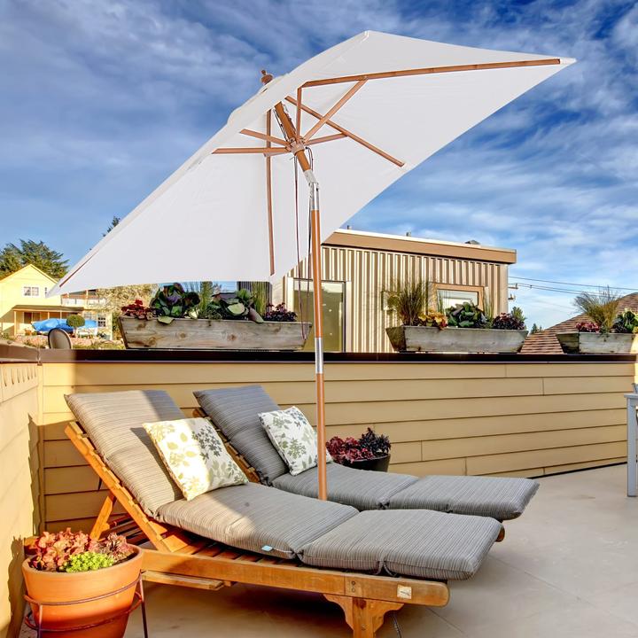 Produktbild Outsunny Sonnenschirm knickbar (1.50 m)