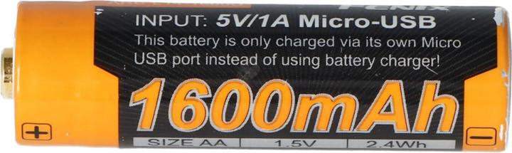Actual product image Fenix AA LR6 rechargeable battery