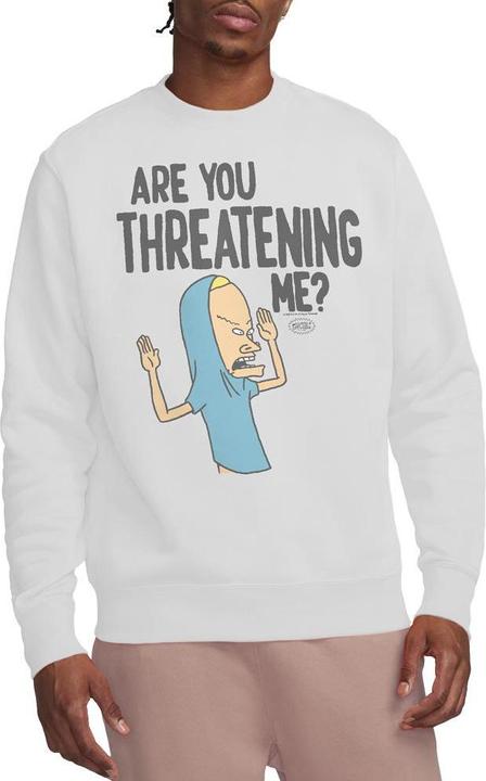 Immagine prodotto Universal Textiles Are You Threatening Me? Felpa Adulto Unisex (L)