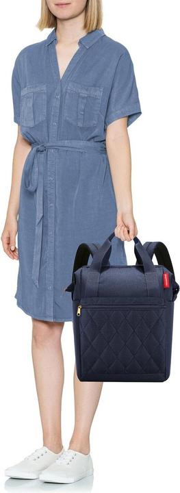 Actual product image reisenthel Backpack Allrounder R Rhombus Midnight (12 l)