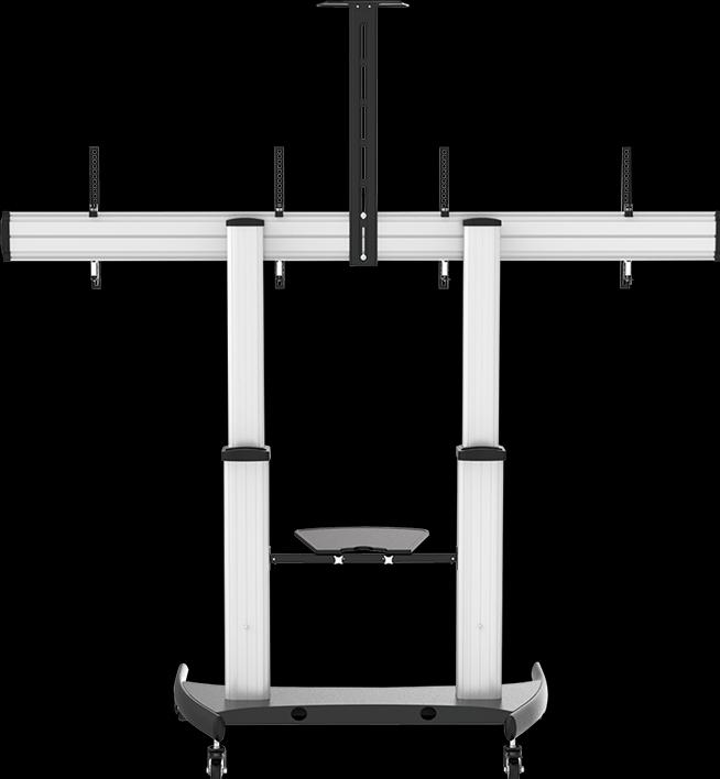 Produktbild LogiLink TV-/Monitorwagen 37-60"" höhenverstellbar (60", 50 kg)