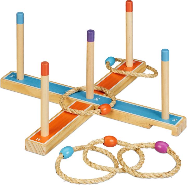 Actual product image Relaxdays Ring toss game