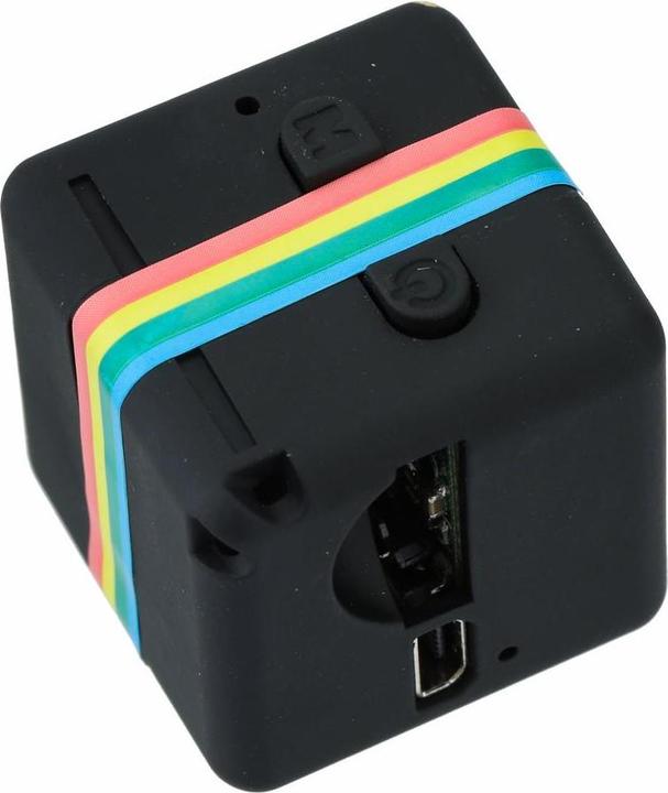 Actual product image PhoneLook Ultra compact cube camera 12MP Full HD 1080p video recording incl. holder (30p)