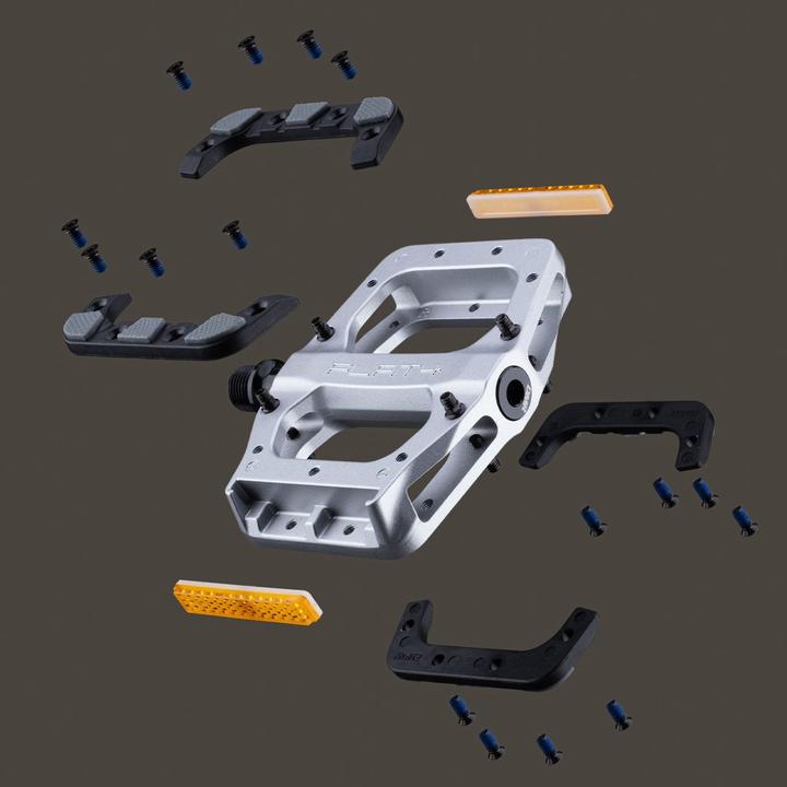 Actual product image DMR Flat 4 Flat-Pedal, grey