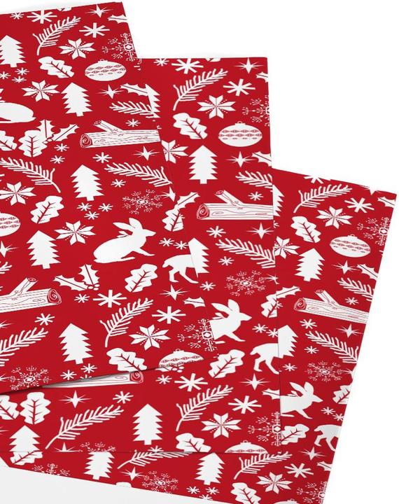 Produktbild Juniqe Christmas Woodland - Weihnachten (Geschenkpapier)