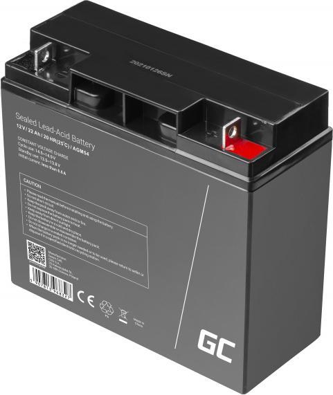 Image du produit GreenCell Batterie AGM Lead Acid VRLA - 12V - 22Ah (12 V, 22 Ah)