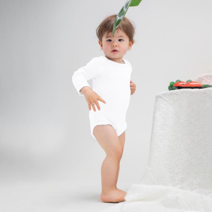 Immagine prodotto Babybugz Pagliaccetto per neonato a maniche lunghe in cotone biologico (62)
