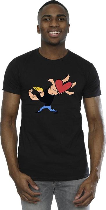 Produktbild Johnny Bravo Heart Present TShirt (4XL)