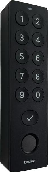 Produktbild Tedee Go 2 mit Keypad Pro (Elektronische Zahlenkombination, Smartphone, Fingerabdruck)