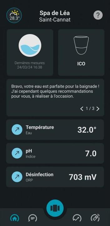Produktbild Ondilo Messgerät ICO Spa V2 Chlor (Messgerätkoffer)