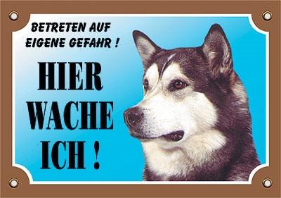 Produktbild Nobby Warntafel Alaskan Malamute