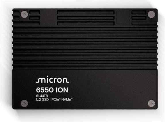 Actual product image Micron 6550 ION NVMe U.2 SSD (30720 GB, 2.5")