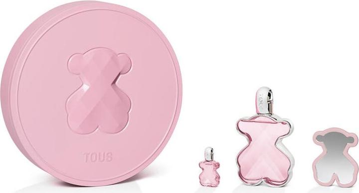 Actual product image Tous LoveMe Set Eau de Parfum Luxury Sample + Mirror 90ml + 4.5ml (Eau de parfum, 90 ml)
