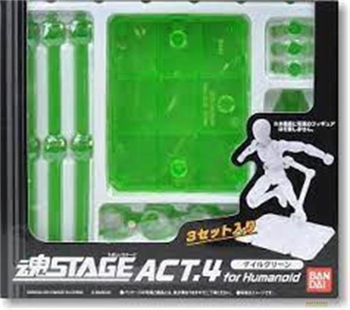 Actual product image Bandai Saint Seiya - Tamashii Stage "Act.4" - Green