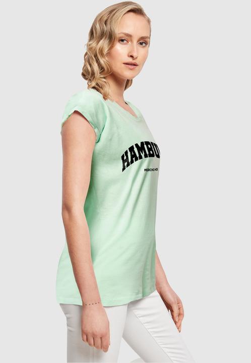 Actual product image Merchcode Ladies Hamburg Wording - T-Shirt - 116845 (L)