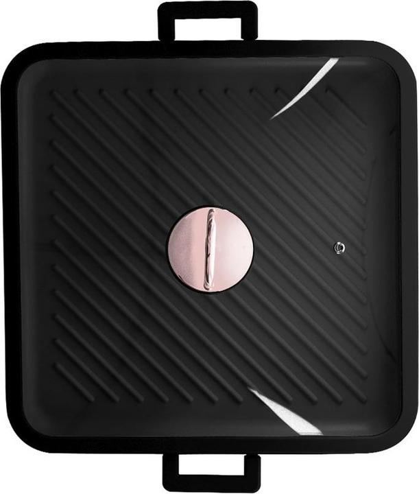 Produktbild BerlingerHaus Haus Grillpfanne mit Deckel Black Rose Collection (34 cm, Grillpfanne, Aluminiumguss)