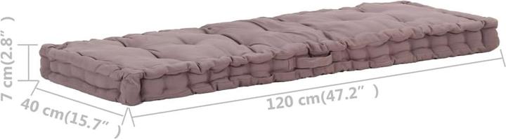 Actual product image VidaXL Marzio (120 x 40 x 7 cm)