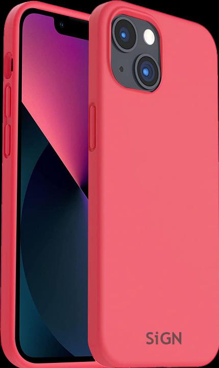 Produktbild SIGN Liquid Silicone Case for iPhone 14 - Watermelon Red (Apple iPhone 14)