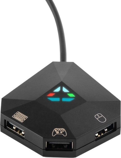 Image du produit Dobe Convertisseur souris et clavier pour consoles (Xbox 360, Switch, PS3, PS4)