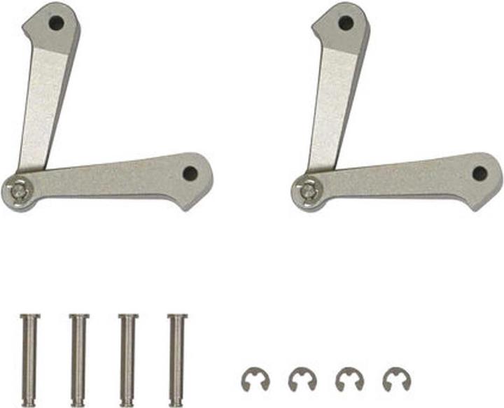 Produktbild E-Flite retract c-clips, pins and hinge set fw190a 1.5m