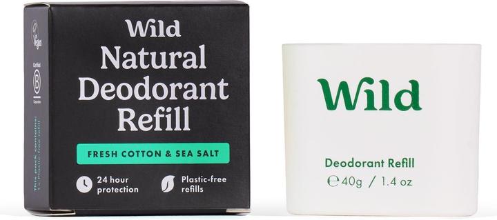 Immagine prodotto Wild Refill Deodorant Men's Fresh Cotton & Sea Salt (Stick)