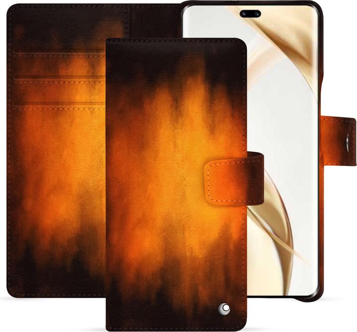 Actual product image Noreve Honor 200 Pro leather wallet case (Honor 200 Pro)