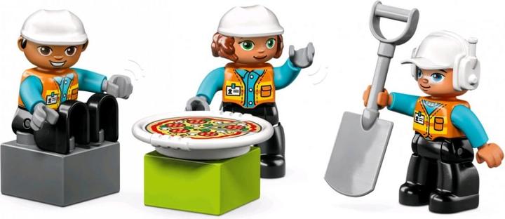 Actual product image LEGO 10990 Construction site with construction vehicles (10990)