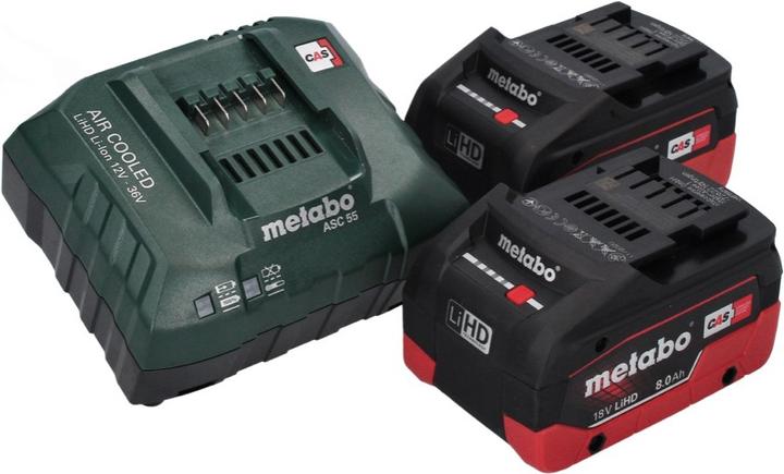 Produktbild Metabo BS 18 LT BL Q Akku Bohrschrauber 18 V 75 Nm Brushless + 2x Akku 8,0 Ah + Ladegerät + metaBOX (Akkubetrieb)