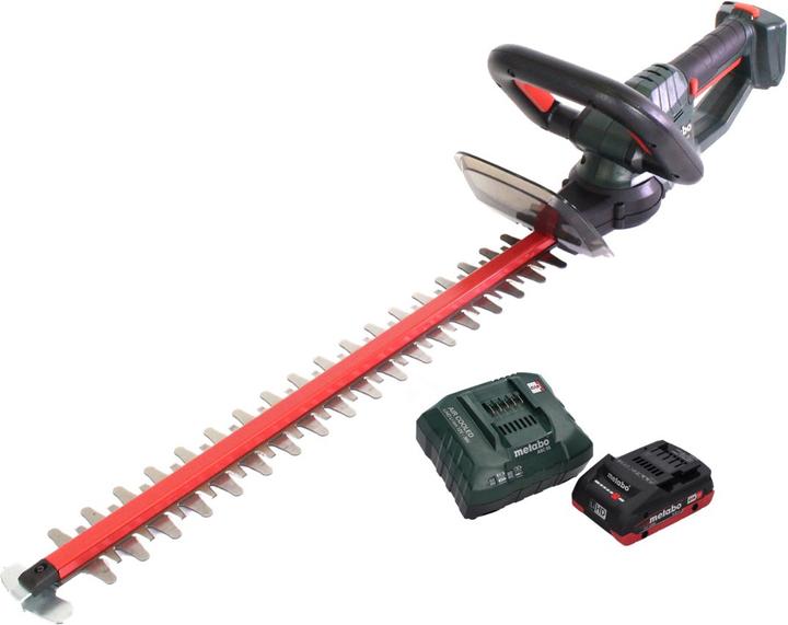Productafbeelding Metabo HS 18 LTX 45 Accu heggenschaar 18 V 43 cm + 1x accu 4.0 Ah + lader (Oplaadbare batterij)