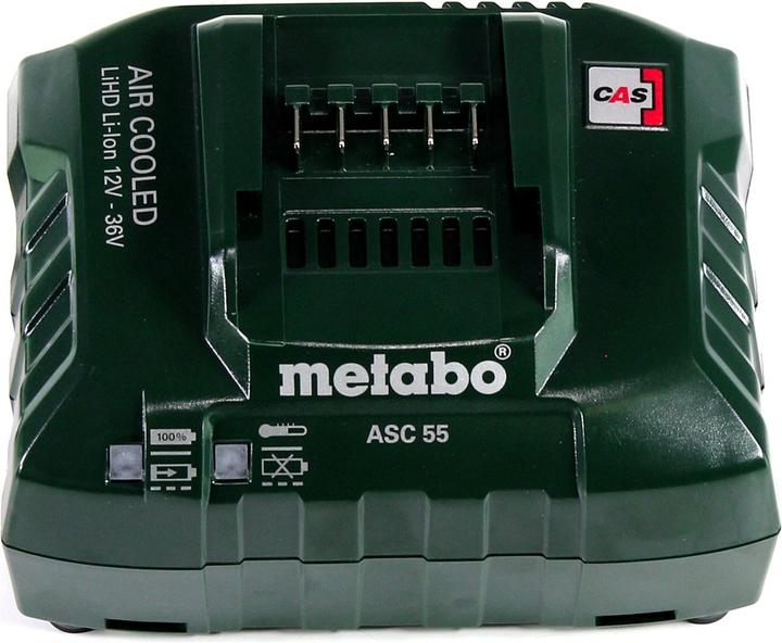 Produktbild Metabo Akku Basis Set 18V mit 2x Akku LiHD 4,0Ah + Ladegerät ASC 55 ( 685163380 ) (18 V)